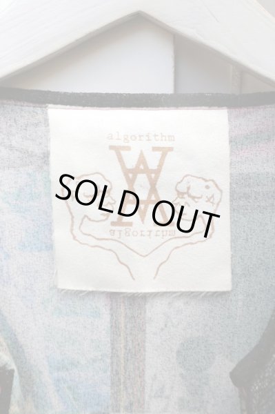 画像7: 【algorithm アルゴリズム】グラフィック柄デザインパーカー (7)