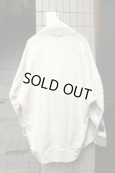 画像2: 【BALMUNG バルムング】カッティング切替デザインビッグスウェット (2)