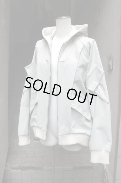 画像2: 【chloma クロマ】エッグシェルパーカー (2)