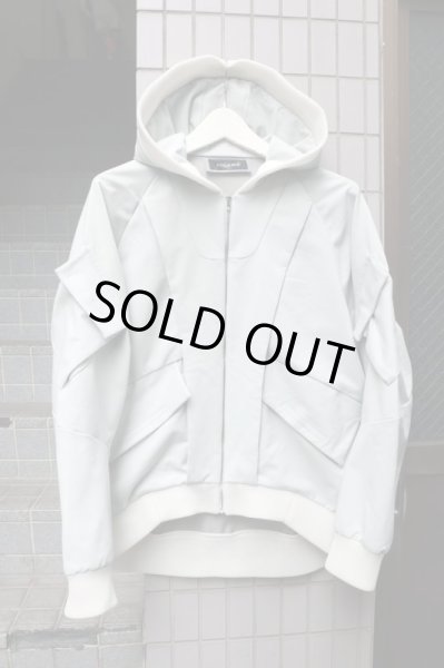 画像3: 【chloma クロマ】エッグシェルパーカー (3)