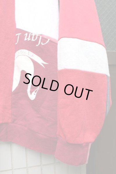 画像4: 【とぅとぅすとぅあ tutustua】古着再構築ハイネックスウェットパーカー (4)