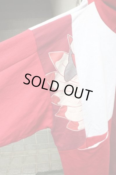 画像3: 【とぅとぅすとぅあ tutustua】古着再構築ハイネックスウェットパーカー (3)