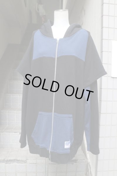 画像6: 【kill remote キルリモート】レイヤースリーブデザインスウェットパーカー (6)