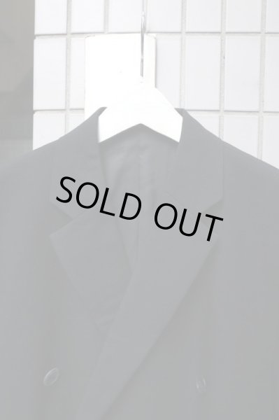 画像3: 【LAD MUSICIAN ラッドミュージシャン】ウールギャバ地ダブルチェスターコート (3)