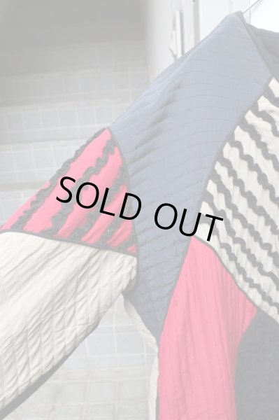 画像5: 【VINTAGE/USED古着】パネル切替デザインブルゾン (5)