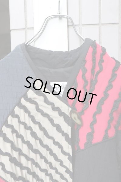 画像6: 【VINTAGE/USED古着】パネル切替デザインブルゾン (6)