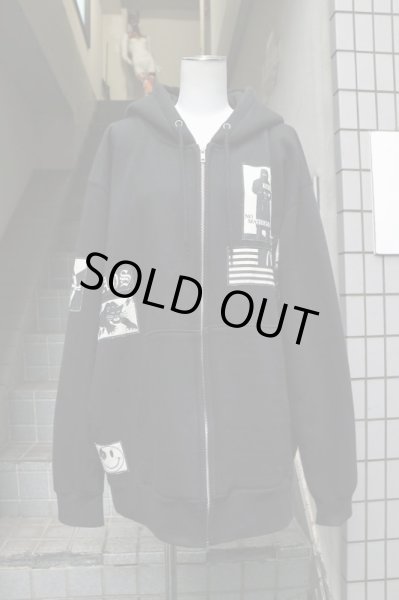 画像10: 【PSYCHOWORKS サイコワークス】グラフィックパッチスウェットパーカー (10)