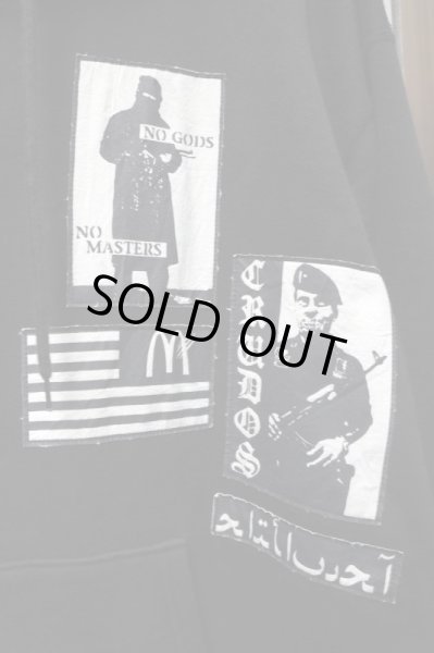 画像3: 【PSYCHOWORKS サイコワークス】グラフィックパッチスウェットパーカー (3)