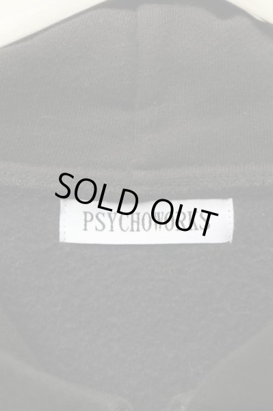 画像8: 【PSYCHOWORKS サイコワークス】グラフィックパッチスウェットパーカー (8)