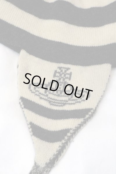 画像2: 【Vivienne Westwood ヴィヴィアン ウエストウッド】オーブ柄ニット帽 (2)