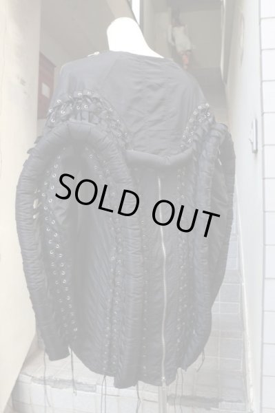 画像9: 【HOOD BY AIR フッドバイエアー】レースアップデザインブルゾン (9)