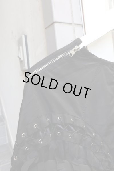 画像6: 【HOOD BY AIR フッドバイエアー】レースアップデザインブルゾン (6)