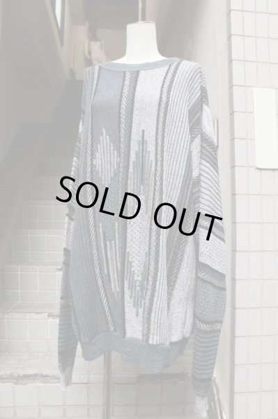 画像6: 【VINTAGE/USED古着】3Dビッグニット (6)