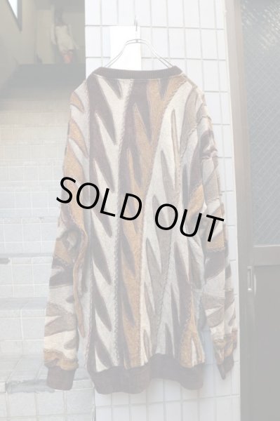 画像3: 【VINTAGE/USED古着】3Dビッグニット (3)