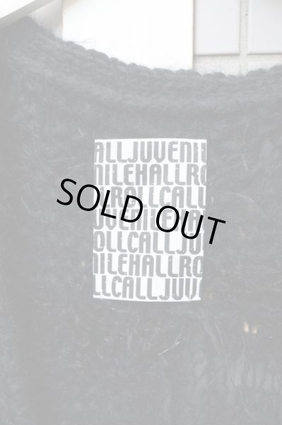 画像7: 【JUVENILE HALL ROLLCALL  ジュベナイル ホール ロールコール】骨クラッシュニットカーディガン (7)