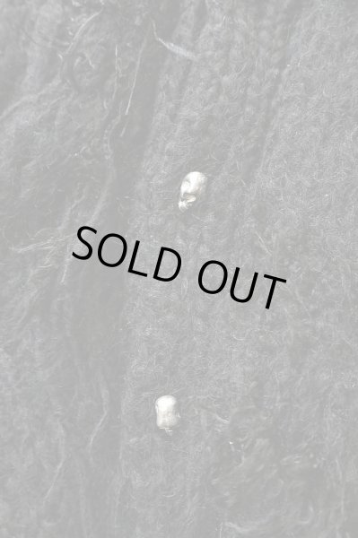 画像6: 【JUVENILE HALL ROLLCALL  ジュベナイル ホール ロールコール】骨クラッシュニットカーディガン (6)