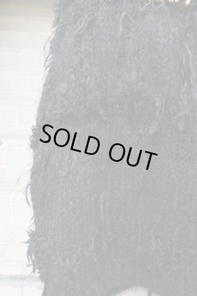 画像4: 【JUVENILE HALL ROLLCALL  ジュベナイル ホール ロールコール】骨クラッシュニットカーディガン (4)