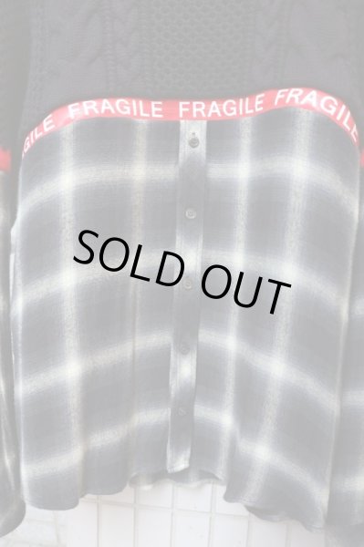 画像3: 【CHRISTIAN DADA クリスチャンダダ】ネル地切替デザインニット (3)