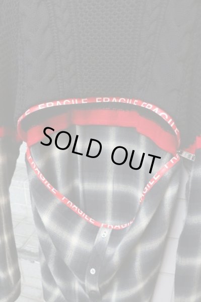 画像4: 【CHRISTIAN DADA クリスチャンダダ】ネル地切替デザインニット (4)