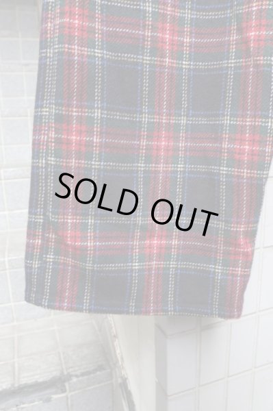 画像4: 【kill remote キルリモート】チェック柄切替デザインサルエルパンツ (4)