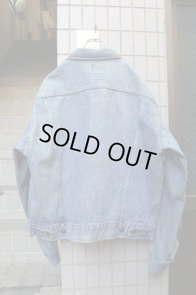 画像2: 【VINTAGE/USED古着 Valentino ヴァレンティノ】ロゴ刺繍デニムジャケット (2)