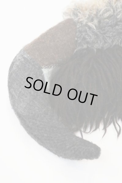 画像3: 【NOZOMI ISHIGURO Haute Couture  ノゾミイシグロ オートクチュール】ホーンニットキャップ (3)