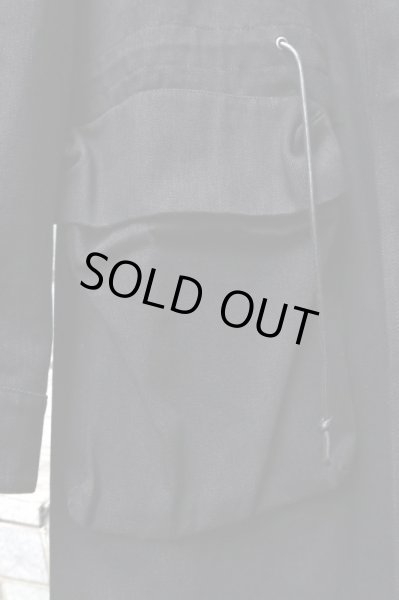 画像5: 【KOMAKINO コマキノ】HIGHTECHLOWLIFE 刺繍デニムモッズコート (5)