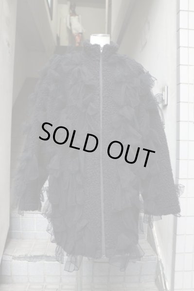 画像7: 【keisuke kanda ケイスケカンダ】リボンまみれのボアジャケット (7)