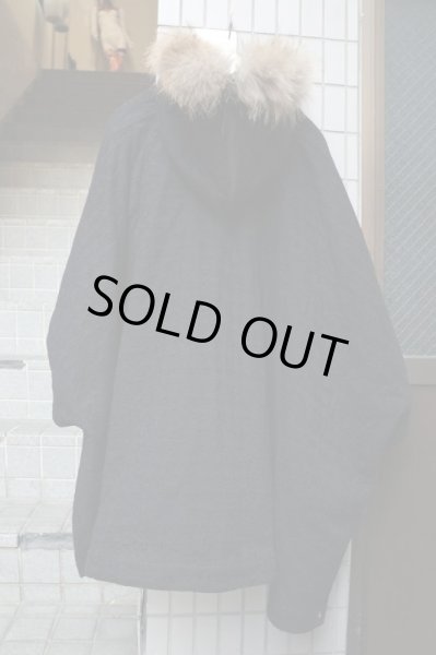 画像2: 【JUVENILE HALL ROLLCALL  ジュベナイル ホール ロールコール】ドクロレース刺繍ポンチョブルゾン (2)