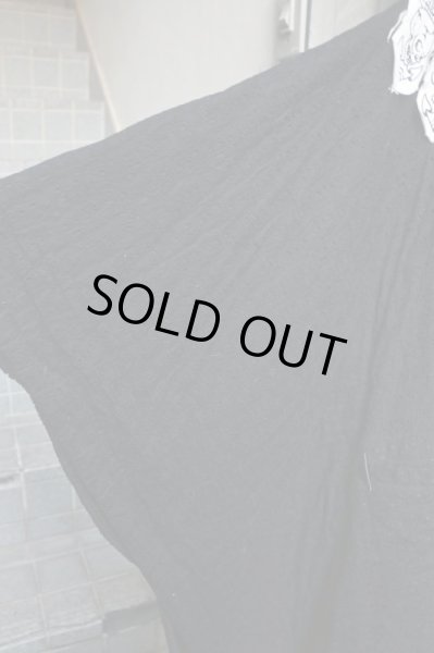 画像3: 【JUVENILE HALL ROLLCALL  ジュベナイル ホール ロールコール】ドクロレース刺繍ポンチョブルゾン (3)