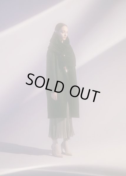 画像9: 【ハトラ hatra】Toggle calm coat BLACK ダッフルコート (9)