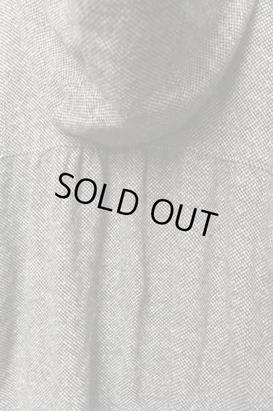 画像5: 【HIRO ヒロ】ツイードウール地フーディコート (5)