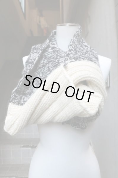 画像2: 【sneeuw スニュウ】2waysニットスヌード (2)