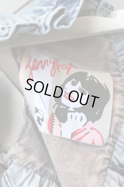 画像4: 【Jenny fax ジェニーファックス】フリルデニムカラー 付け襟 (4)