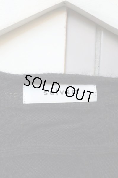 画像6: 【sulvam サルバム】ケーブルアシンメトリーニットポンチョ (6)