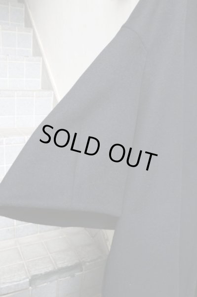 画像3: 【COMME des GARCONS COMME des GARCONS  コムコム】メルトンウール地ポンチョ風デザインフードコート (3)