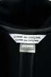 画像4: 【COMME des GARCONS COMME des GARCONS  コムコム】メルトンウール地ポンチョ風デザインフードコート (4)