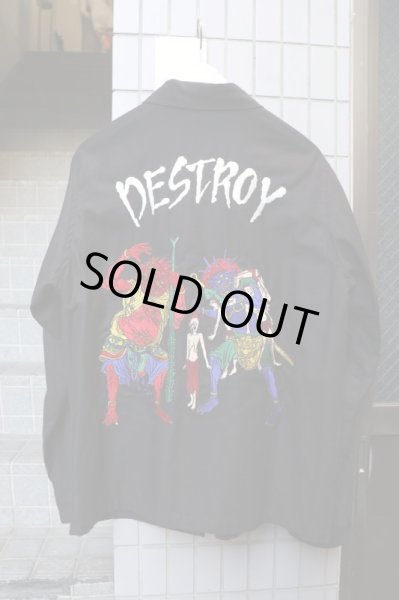 画像2: 【KIDILL キディル】Japanese Chic Vietnam Jacket 刺繍ブルゾン (2)