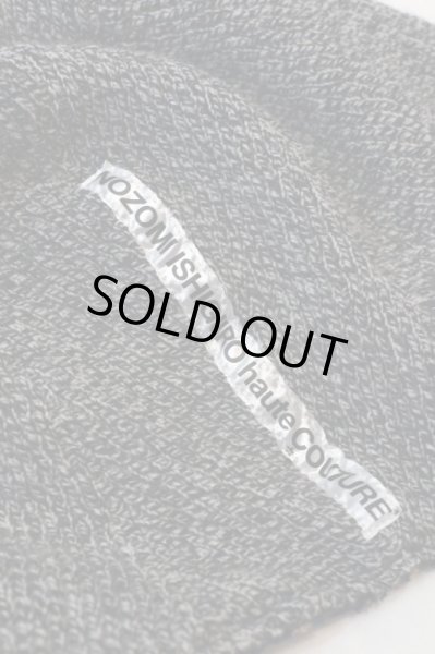 画像10: 【NOZOMI ISHIGURO Haute Couture ノゾミイシグロ】リバーシブル2wayニットキャップ (10)