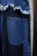 画像7: 【NOZOMI ISHIGURO Haute Couture ノゾミイシグロ】フリンジデニムサロペット (7)