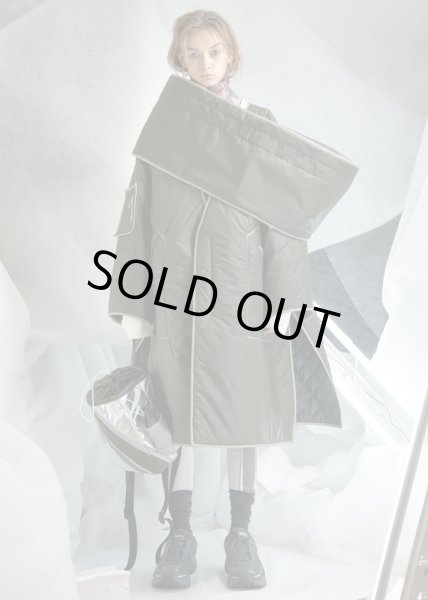 画像12: 【BALMUNG バルムング】パフノーカラービッグコート (12)