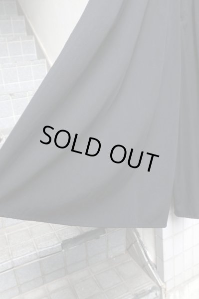 画像5: 【BISHOOL ビシュール】ウォッシャブルウールギャバ地袴パンツ (5)