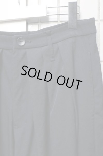 画像3: 【BISHOOL ビシュール】ウォッシャブルウールギャバ地袴パンツ (3)