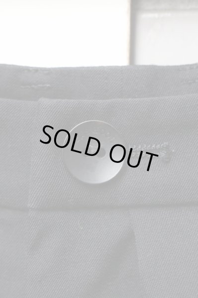 画像4: 【BISHOOL ビシュール】ウォッシャブルウールギャバ地袴パンツ (4)