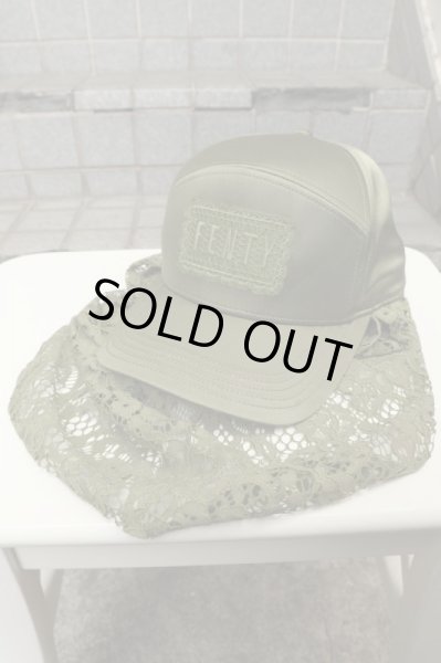 画像3: 【FENTY PUMA by Rihanna フェンティプーマバイリアーナ】レース地フェイスカバーキャップ (3)