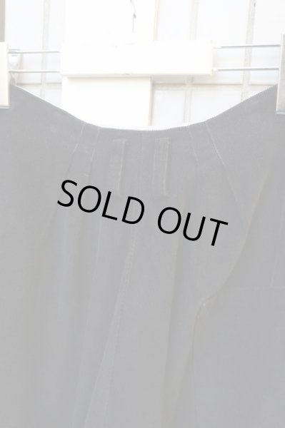 画像5: 【sneeuw スニュウ】コーデュロイコクーンパンツ BLACK (5)