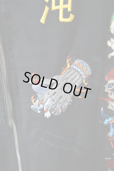 画像4: 【KIDILL キディル】混沌刺繍ジャケット (4)