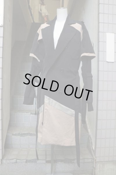 画像9: 【kill remote キルリモート】2WAY切替デザインコート (9)