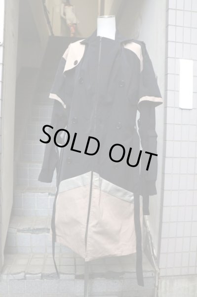 画像10: 【kill remote キルリモート】2WAY切替デザインコート (10)