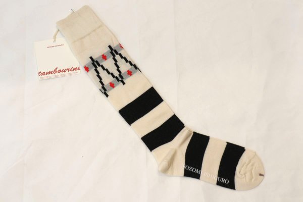 画像2: 【NOZOMI ISHIGURO tambourine ノゾミイシグロ】靴下 ソックス C (2)